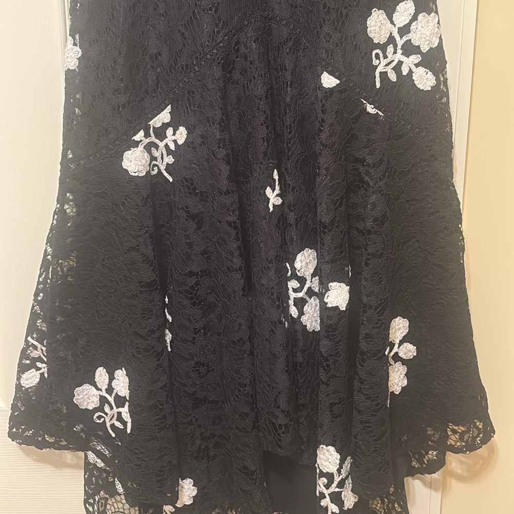 NWT Taylor Dresses Short Sleeve Embroidered Lace Dress size 2 - Picture 7 of 9